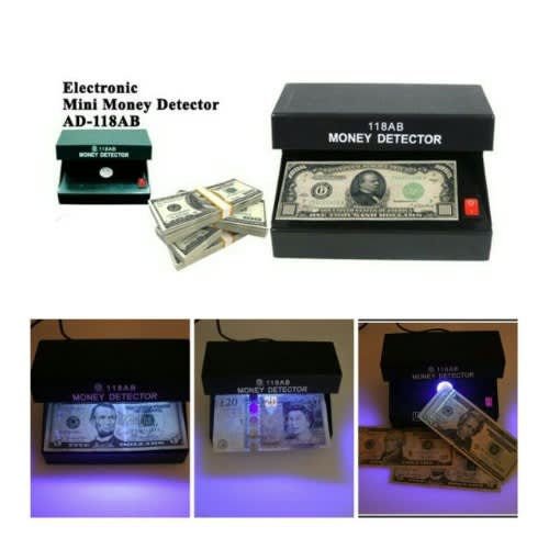 Ultra Violet Light Fake Currency Detector