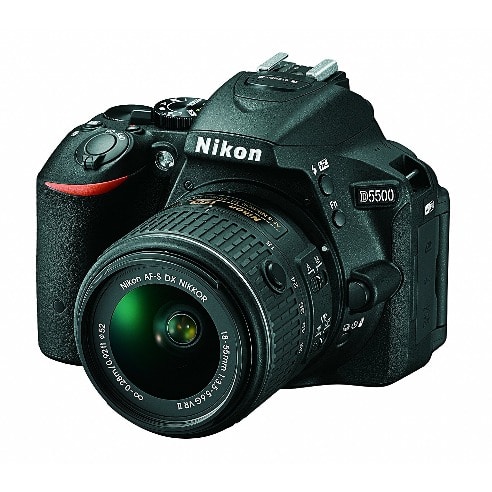 D5500 Dx-format Digital Slr W/ 18-55mm Vr Ii Kit -  Black