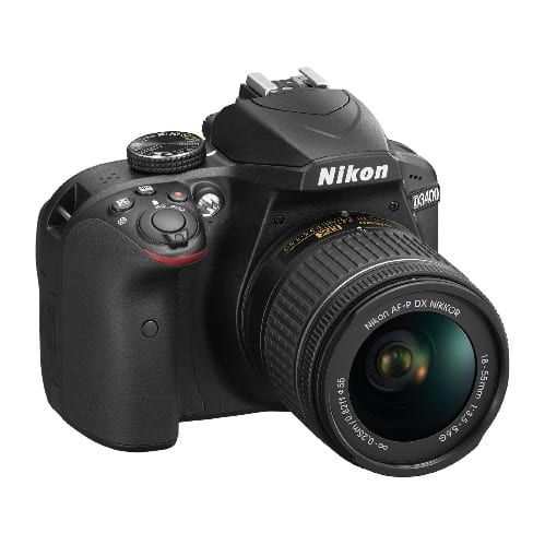 D3400 W/ Af-p Dx Nikkor 18-55mm F/3.5-5.6g Vr - Black
