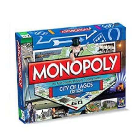 Hasbro City Of Lagos Monopoly Board Game