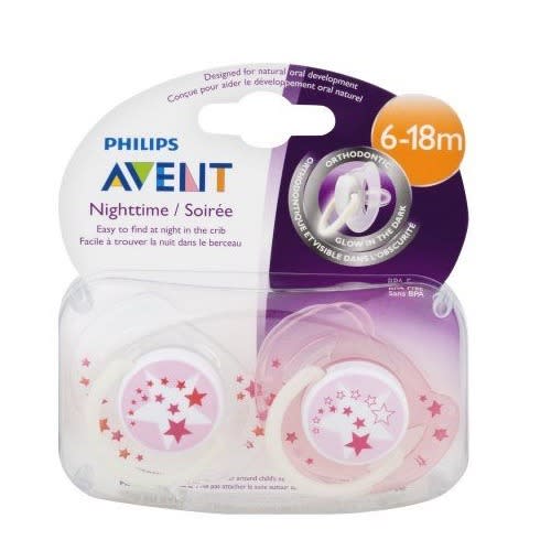 Night Time Soothers 6-18m Girl
