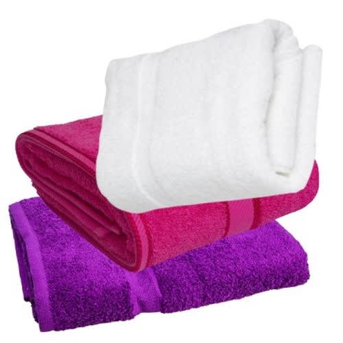 Large Bath Towels - 3Pieces
