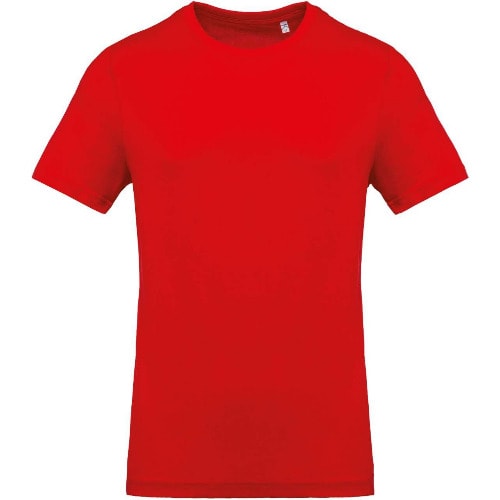 Men Round Neck Cotton T-shirt