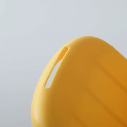 Self Adhesive Plastic Soap Holder For Bathroom - Yellow
