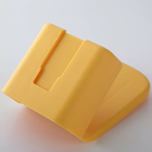 Self Adhesive Plastic Soap Holder For Bathroom - Yellow