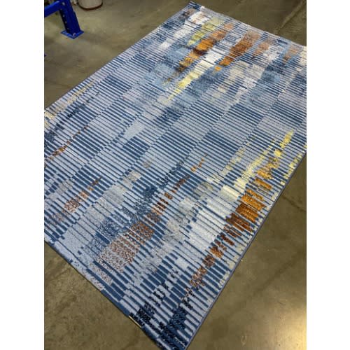 Retro Pattern - Center Turkish Rug - 3 By 5ft  - Multicolor