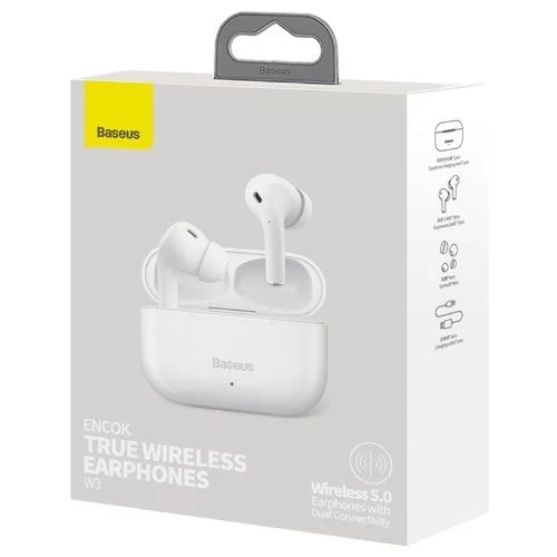 Baseus Encok W3 True Wireless Earphone With Dual Connectivity