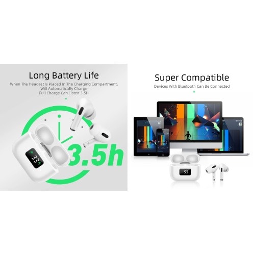Mini Apro 3 Tws Wireless Charging Earpods