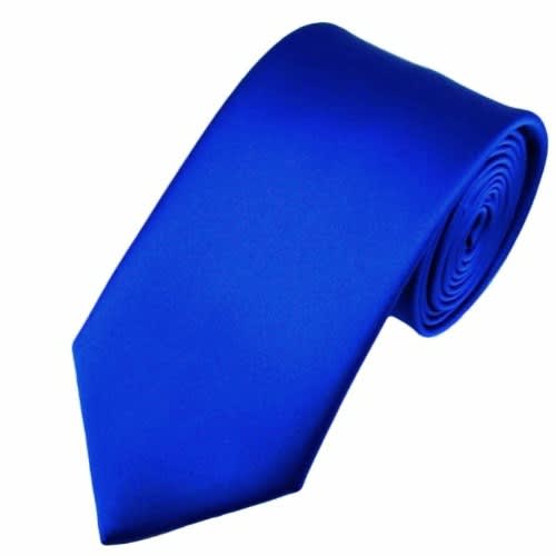 Men Formal Dress Shirt With Matching Tie - Wine Shirt - Royal Blue Tie