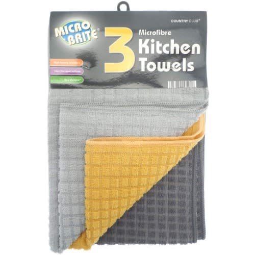 Microfibre Kitchen Towel - 3pieces