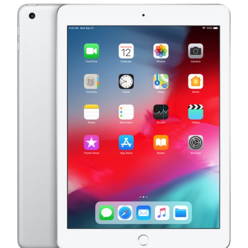 iPad - 6th Generation - 32GB - Wifi + Cellular - 9.7 Inches - Silver