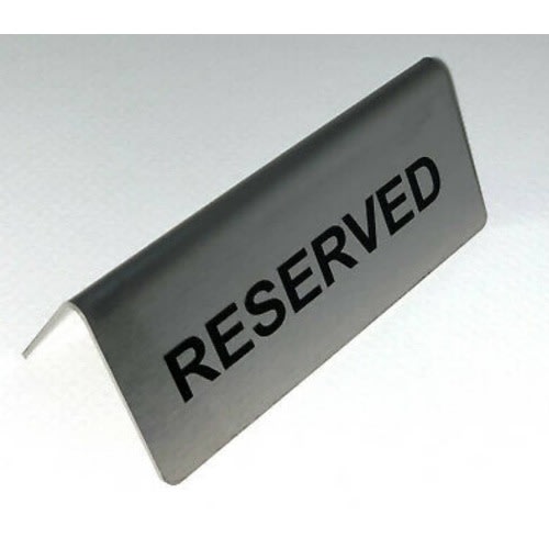 Table Reserved Sign - 3 Pcs