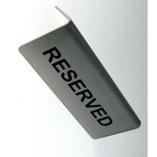 Table Reserved Sign - 3 Pcs