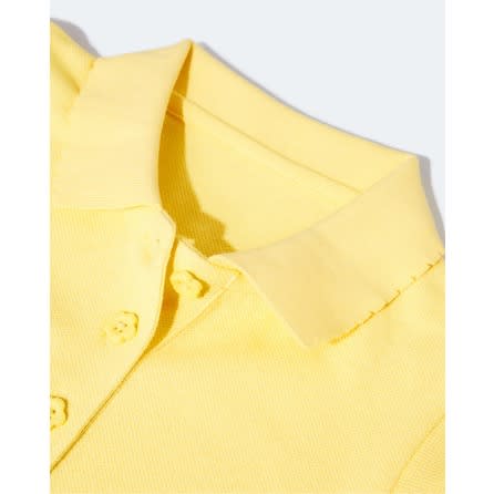 Girls Scallop Collar School Polo Shirt -2 Pieces