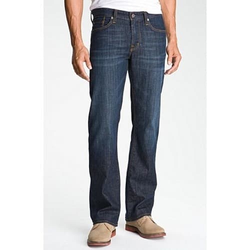 Men's Dark-Wash Jeans - Blue