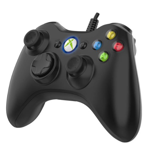 Microsoft Xbox360 Slim USB Gamepad -Black