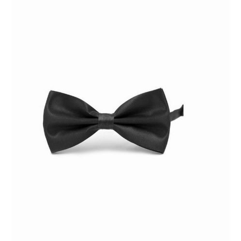 Kids Unisex Dress Shirt With Matching Bowtie  - Blue/black