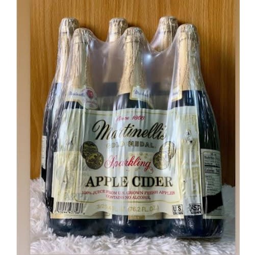 Sparkling Cider 100% Juice 76.2 Fl Oz - 6pcs