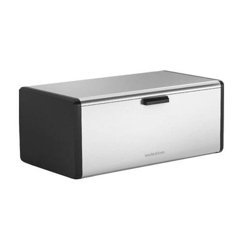 Morphy Richards Equip Bread Bin With Chopping Board - Silver