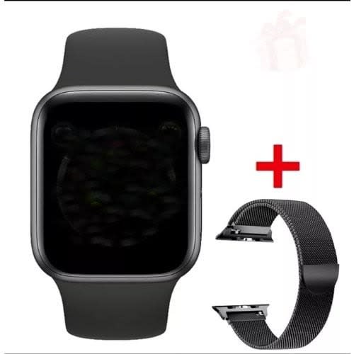 X6 Full Touch Smart Wristwatch Plus Black Chain Extra Strap