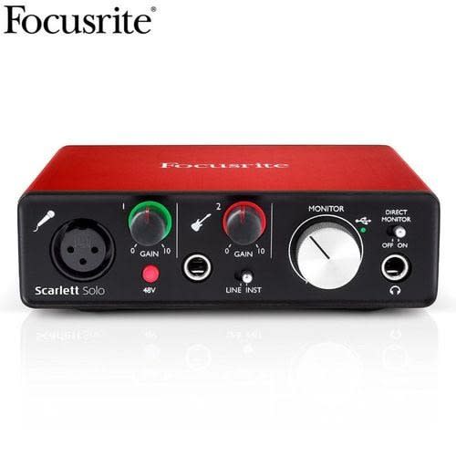 Scarlett Solo Soundcard -3rd Gen