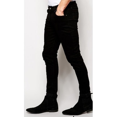 Skinny Jeans for Men - Black