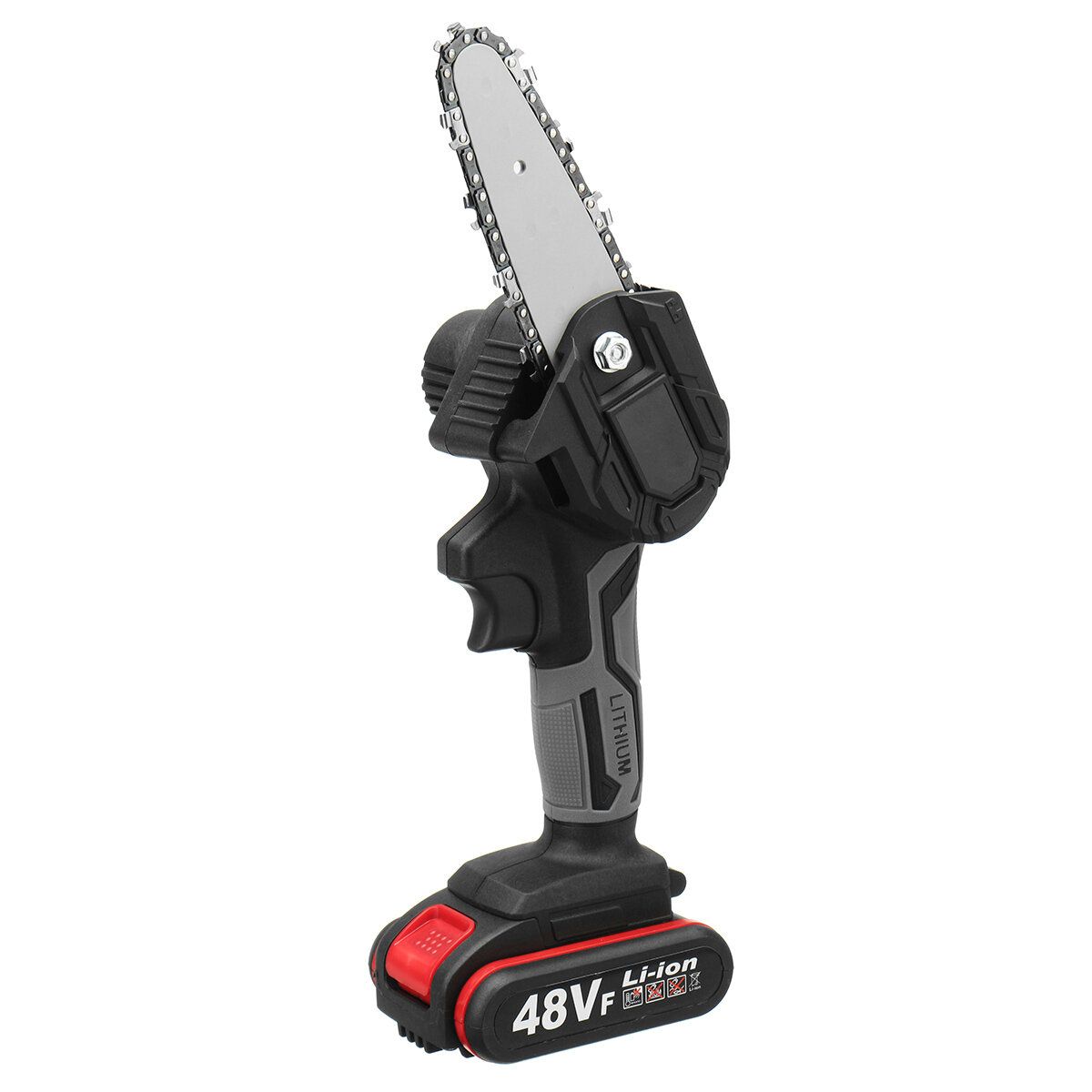 21V 4Inch Rechargeable Electric Chain Saw Cordless Portable