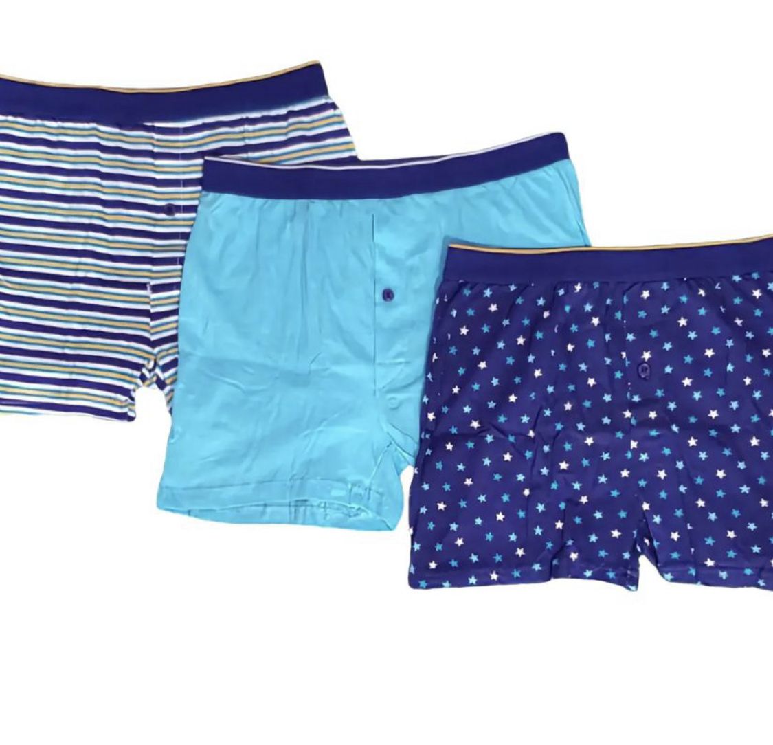 3 Pack Boxer Loose Fit 100% Cotton