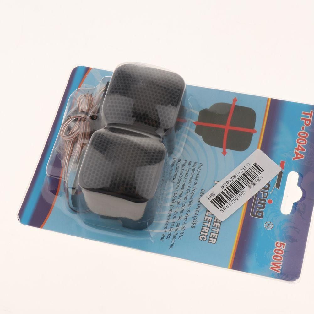 2pcs Car Silk Square Tweeter Speakers With Heatresistant Voice