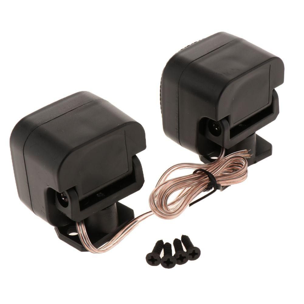 2pcs Car Silk Square Tweeter Speakers With Heatresistant Voice