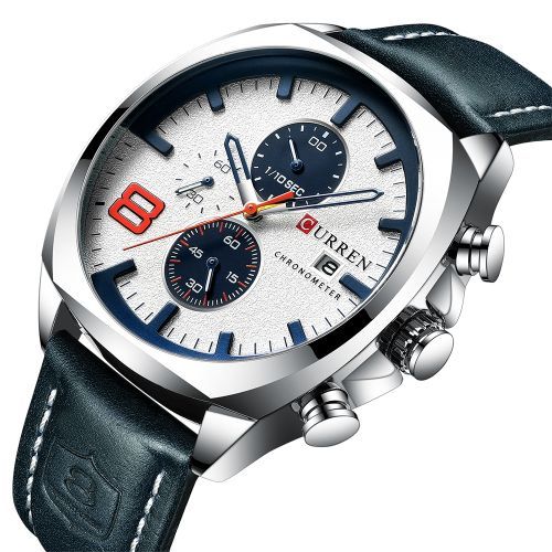 8324 Man Quartz Sport Watch Brand Fashion Casual Male