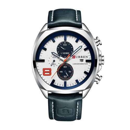 8324 Man Quartz Sport Watch Brand Fashion Casual Male