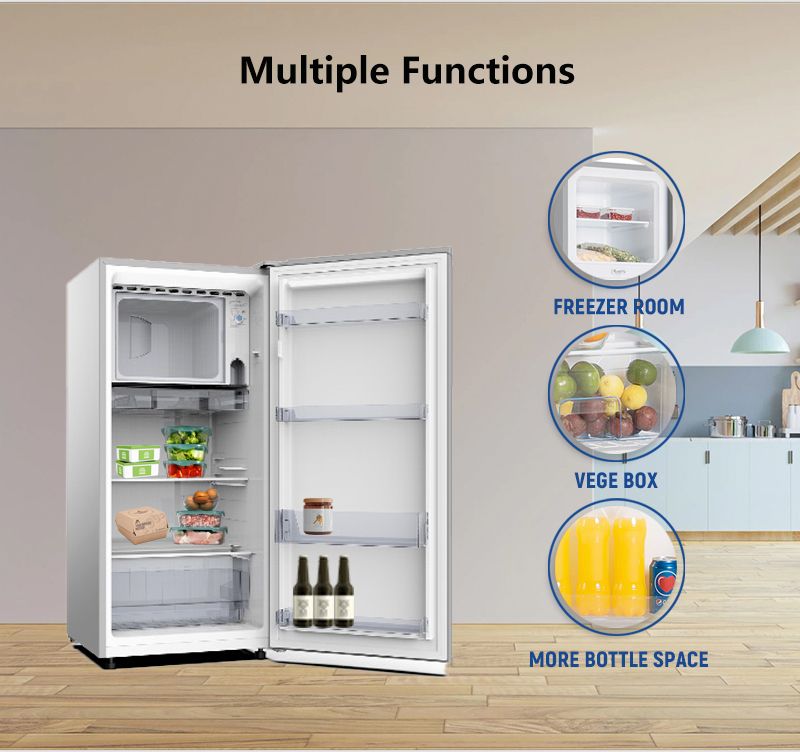 160 Litres Single Door Fridge (BCD-160HC) - Silver