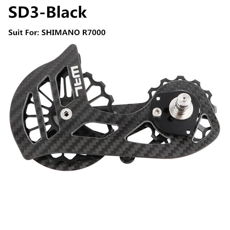 Road Bike Bicycle Rear Derailleur Carbon Fiber Large Guide Wheel SD1/SD2/SD3/SD4S/SD4/SD5/SD6 For SHIMANO SRAM Accessories