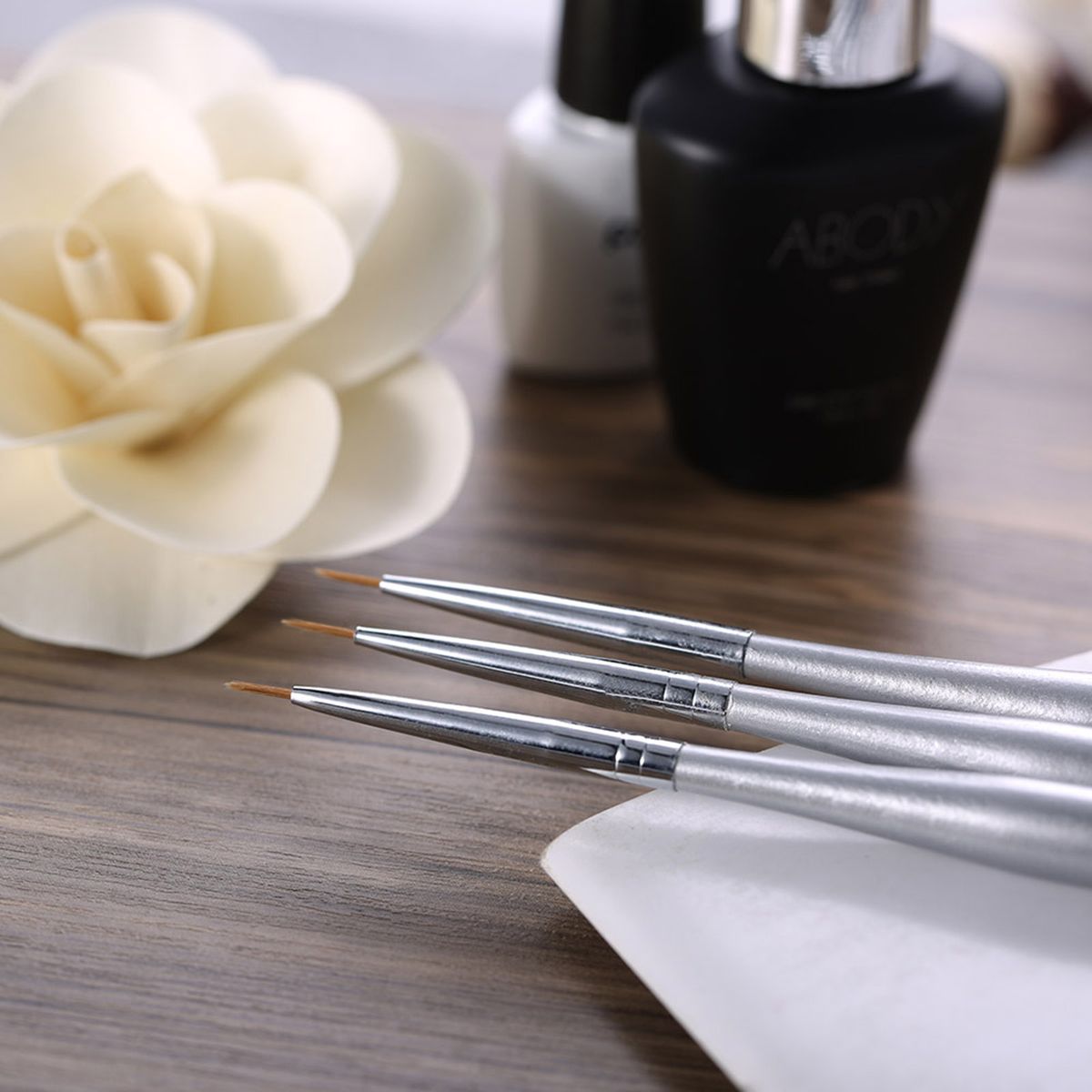3pcs/set Professional Acrylic Nail Art Brush Set Nal Art