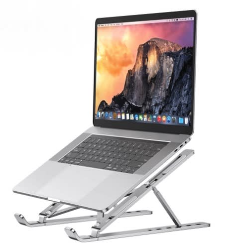 6 Steps Aluminum Adjustable Computer Laptop Stand