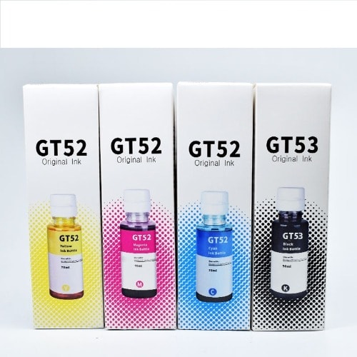 Gt52/ Gt53 Compatible With Hp Color Refill Ink - 1 set