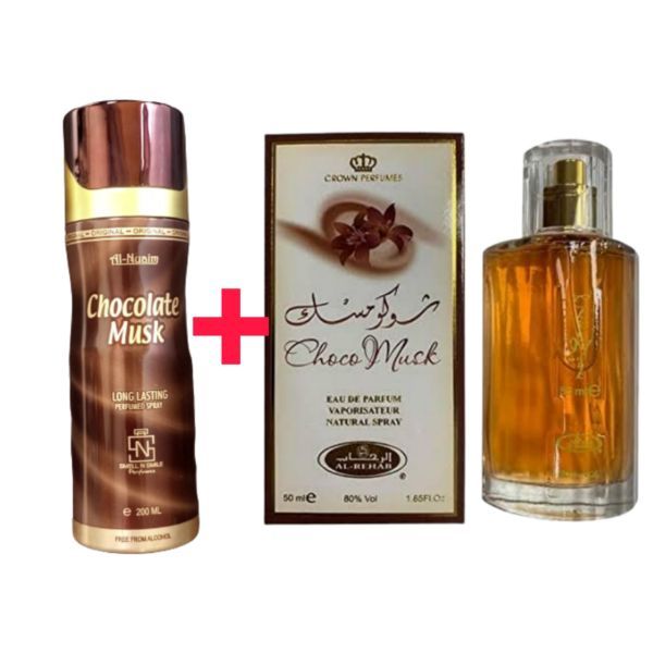 Choco Musk Perfume 50ml And Spray