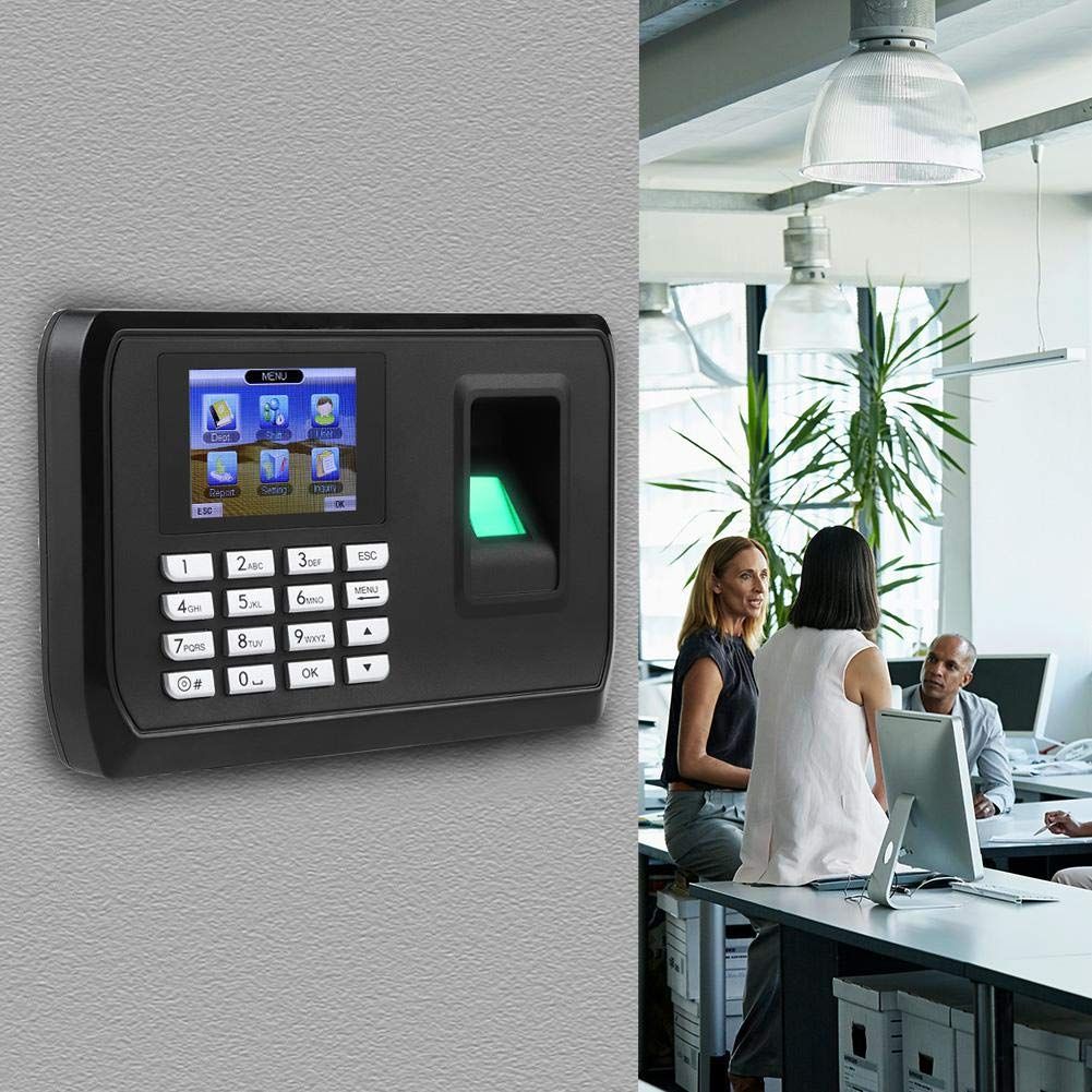Biometric Fingerprint Attendance Machine Time Clock Recorder