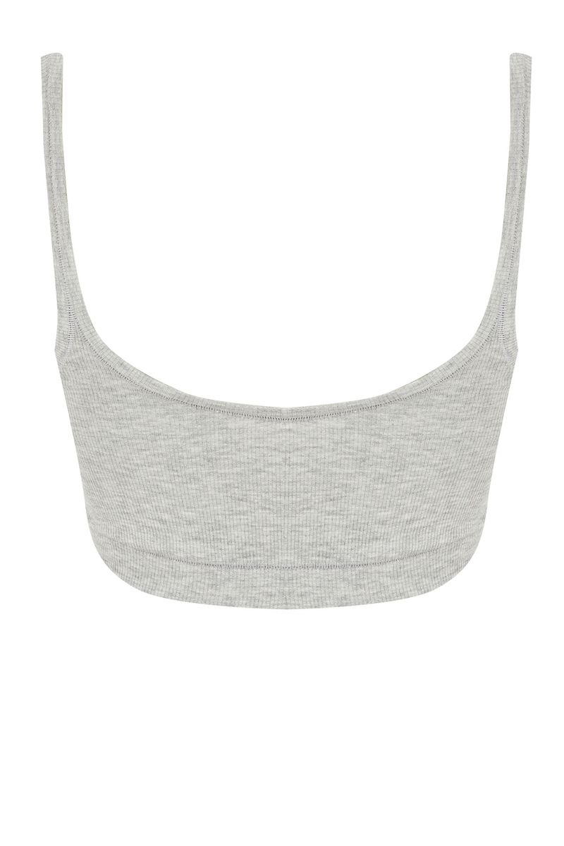 Woman Bralette Bra-Grey