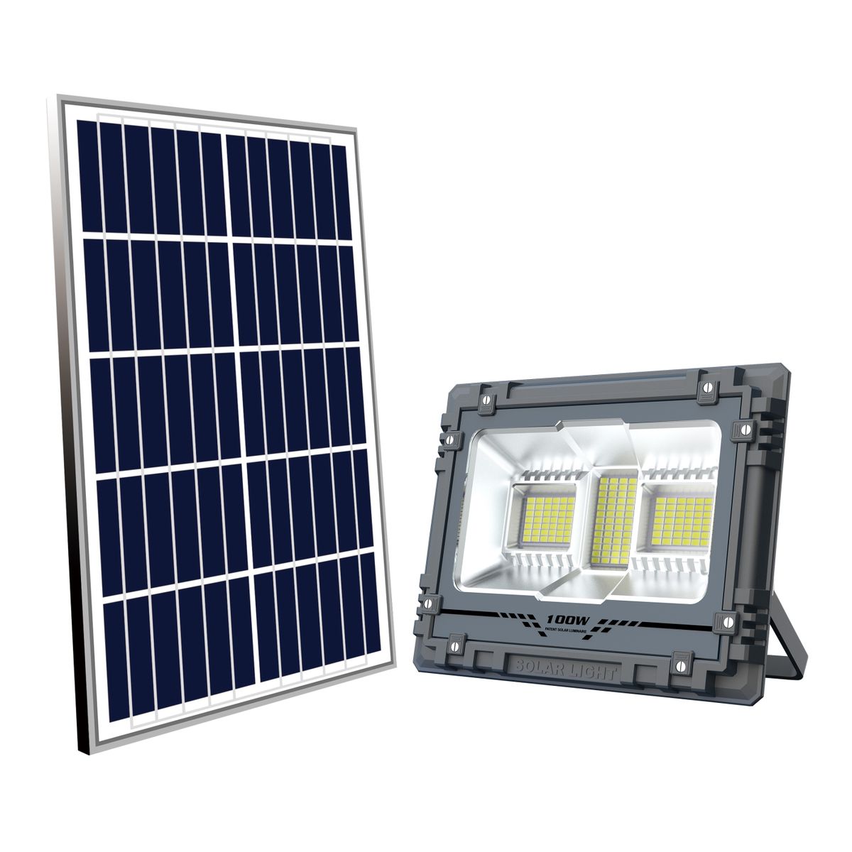 100W High Quality Solar Flood Light(Alien Warrior)