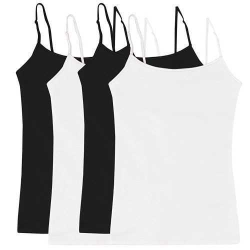 Women Camisole Top,ladies Singlet Top - Black, White