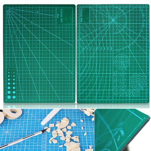 Double Sided A Green Mat Board A4 Size Pad Model Healing Des