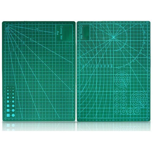 Double Sided A Green Mat Board A4 Size Pad Model Healing Des