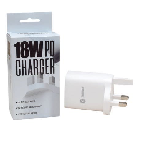 Transparent - Wall Charger - 18w
