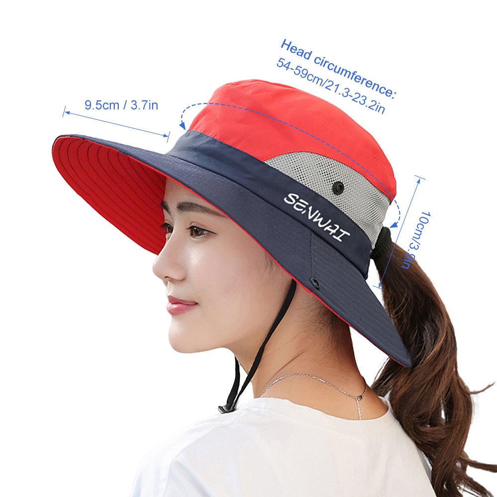 Sun Hat Wide Brim Hat Women UV Summer Cap For Beach Travel