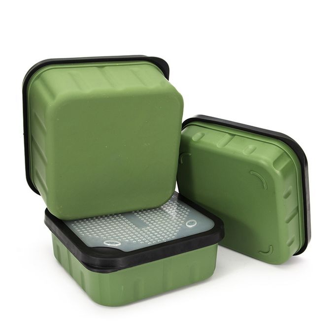 Bait Case Shatterproof Square Bait Storage Maggot Bait Box