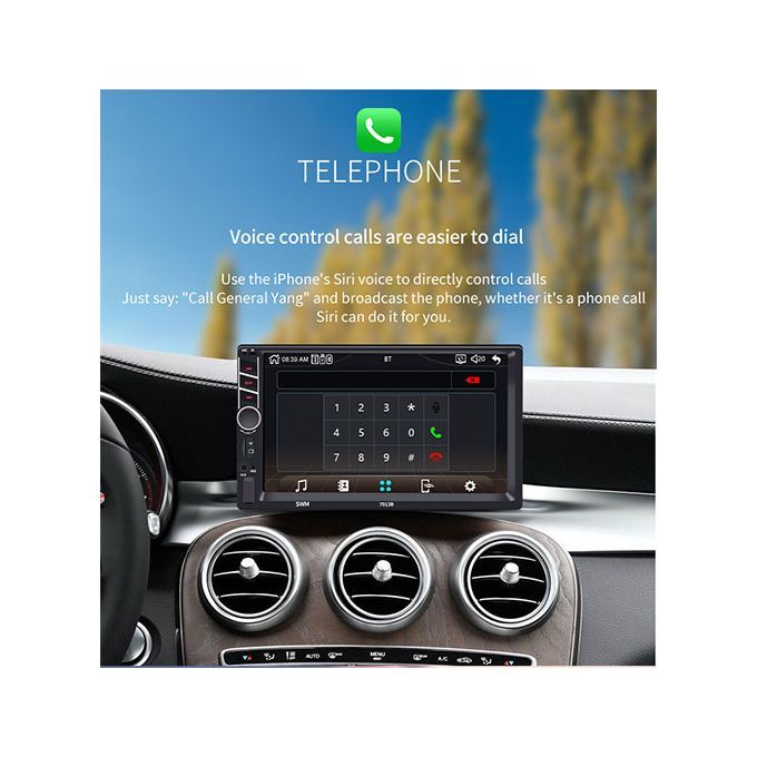 Carplay HD Car Video MP4/MP5 Player Bluetooth Call Car MP3 U Disk Radio