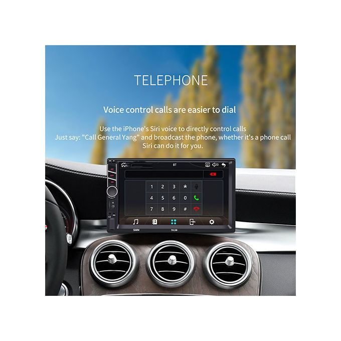 Carplay HD Car Video MP4/MP5 Player Bluetooth Call Car MP3 U Disk Radio