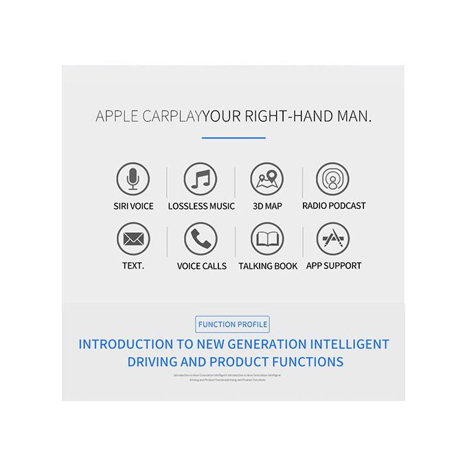 Carplay HD Car Video MP4/MP5 Player Bluetooth Call Car MP3 U Disk Radio